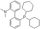 2-双环己基膦-2'-(N,N-二甲基氨基)联苯分子式结构图