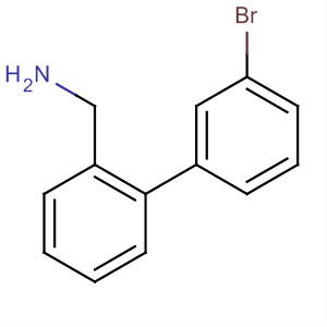 N-苄基-3-溴苯胺分子式结构图