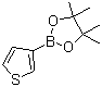 噻吩-3-硼酸频哪醇酯分子式结构图