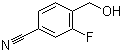 4-氰基-2-氟苄醇分子式结构图