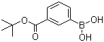 3-(叔丁氧基羰基)-苯硼酸分子式结构图