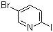 2-碘-5-溴吡啶分子式结构图