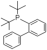 2-(二-叔-丁基膦基)联苯分子式结构图