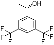 (S)-1-[3,5-二(三氟甲基)苯基]乙醇分子式结构图