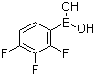 2,3,4-三氟苯硼酸分子式结构图