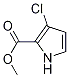 3-氯吡咯-2-甲酸甲酯分子式结构图