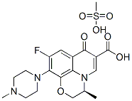 甲磺酸左氟沙星分子式结构图