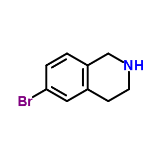 6-溴-四氢异喹啉分子式结构图