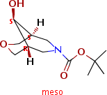 7-Boc-3-噁-7-氮杂双环[3.3.1]-9-壬醇分子式结构图