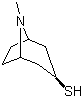 托品-3-硫醇分子式结构图