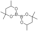 双联(2-甲基-2,4-戊二醇)硼酸酯分子式结构图