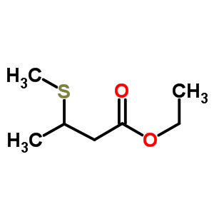 3-甲硫基丁酸乙酯分子式结构图