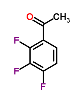 2',3',4'-三氟苯乙酮分子式结构图