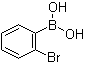 2-溴苯硼酸分子式结构图