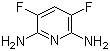 2,6-二氨基-3,5-二氟吡啶分子式结构图