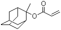 2-甲基-2-金刚烷醇丙烯酸酯分子式结构图