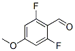 2,6-二氟-4-甲氧基苯甲醛分子式结构图