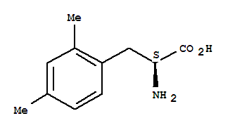 2,4-二甲基-L-苯丙氨酸分子式结构图