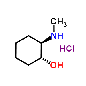 (1S,2S)-2-甲氨基环己醇盐酸盐分子式结构图