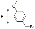 4-甲氧基-3-三氟甲基溴苄分子式结构图