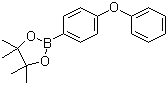 苯氧基苯-4-硼酸频哪醇酯分子式结构图