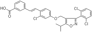 GW 4064分子式结构图