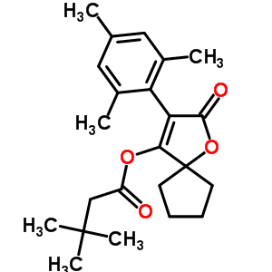 螺甲螨酯分子式结构图