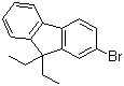 2-溴-9,9-二乙基芴分子式结构图