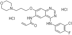 卡纽替尼二盐酸盐分子式结构图