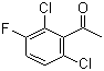 2,6-二氯-3-氟苯乙酮分子式结构图