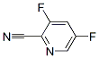 2-氰基-3,5-二氟吡啶分子式结构图