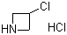 3-氯氮杂环丁烷盐酸盐分子式结构图