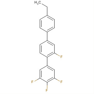 4''-乙基-2',3,4,5-四氟-1,1':4',1''-三联苯分子式结构图