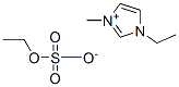 1-乙基-3-甲基咪唑硫酸乙酯分子式结构图