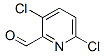 2,5-二氯吡啶-6-甲醛分子式结构图
