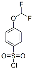 对二氟甲氧基苯磺酰氯分子式结构图