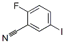 2-氟-5-碘苯甲腈分子式结构图