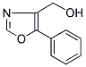 (5-苯基-1,3-恶唑-4-基)甲醇分子式结构图