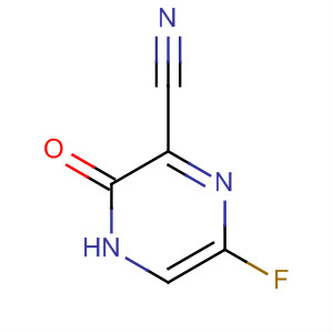 6-氟-3-羟基吡嗪-2-腈分子式结构图