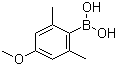 2,6-二甲基-4-甲氧基苯硼酸分子式结构图