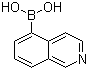 5-异喹啉硼酸分子式结构图