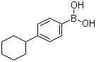 4-环己基苯硼酸分子式结构图