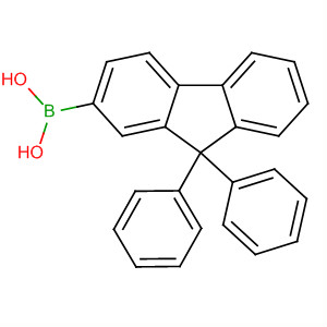 9,9-二苯基芴-2-硼酸分子式结构图