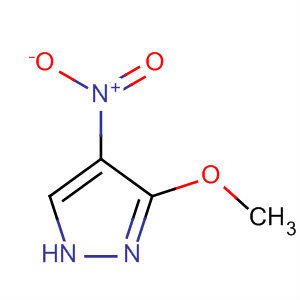 3-甲氧基-4-硝基-1H-吡唑分子式结构图