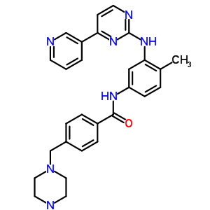 伊马替尼杂质F分子式结构图