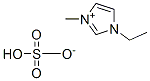 1-乙烷基-3-甲基咪唑硫酸氢分子式结构图