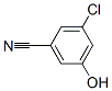 3-氯-5-羟基苯甲腈分子式结构图