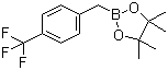 4-三氟甲基苄基硼酸频哪醇酯分子式结构图