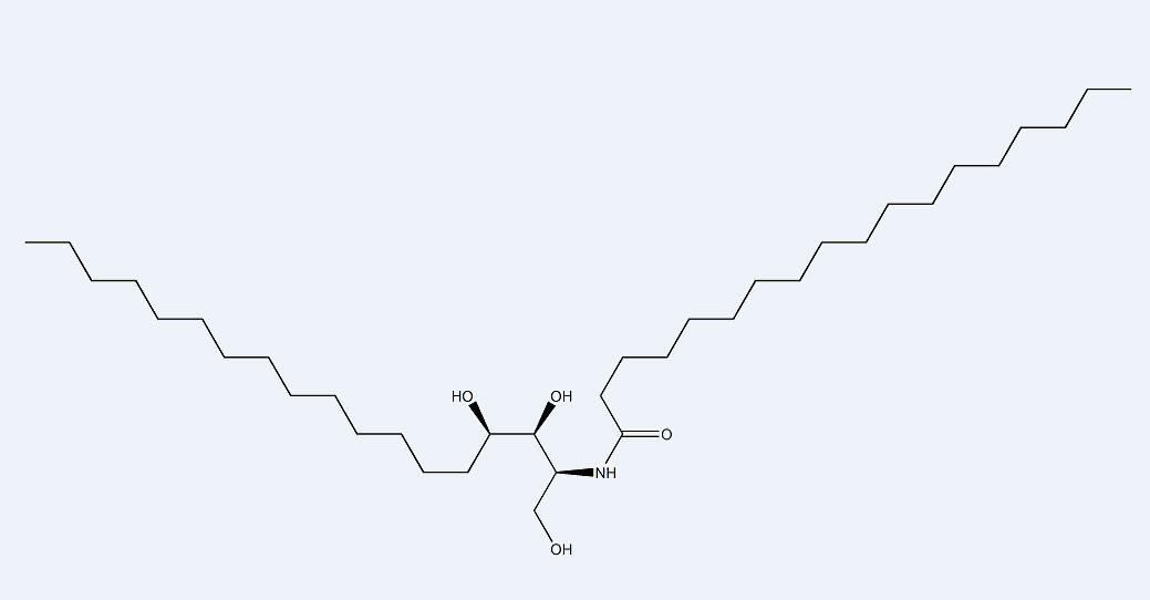 N-18:0 PHYTOSPHINGOSINE分子式结构图