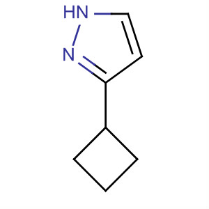 3-环丁基吡唑分子式结构图